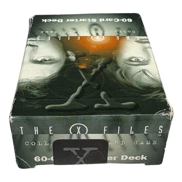 SEALED VTG 1996 "The X Files" CCG 60 Card Starter Deck Collectible Card Game NEW - Picture 5 of 10